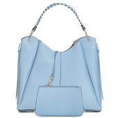 Geanta dama din piele naturala DiAmanti Abrianna Bleu D1532